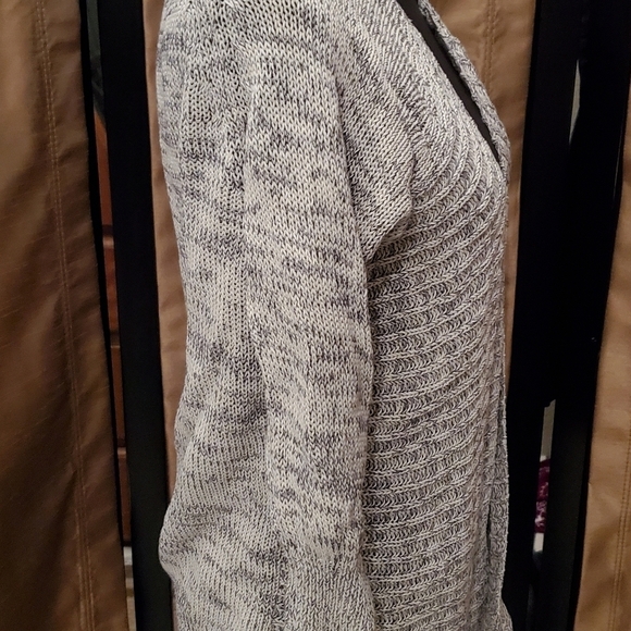 Stylus womens cardigan sweater size XL crochet knit open front - Picture 3 of 13